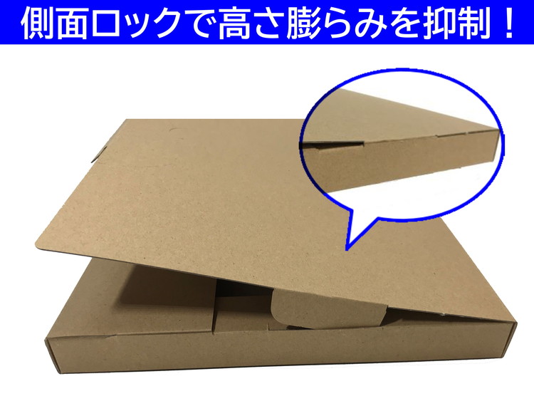 ネコポス 箱 (200枚) 2.5cmダンボール　最大サイズ クリックポストゆうパケット 対応 A4サイズ 段ボール