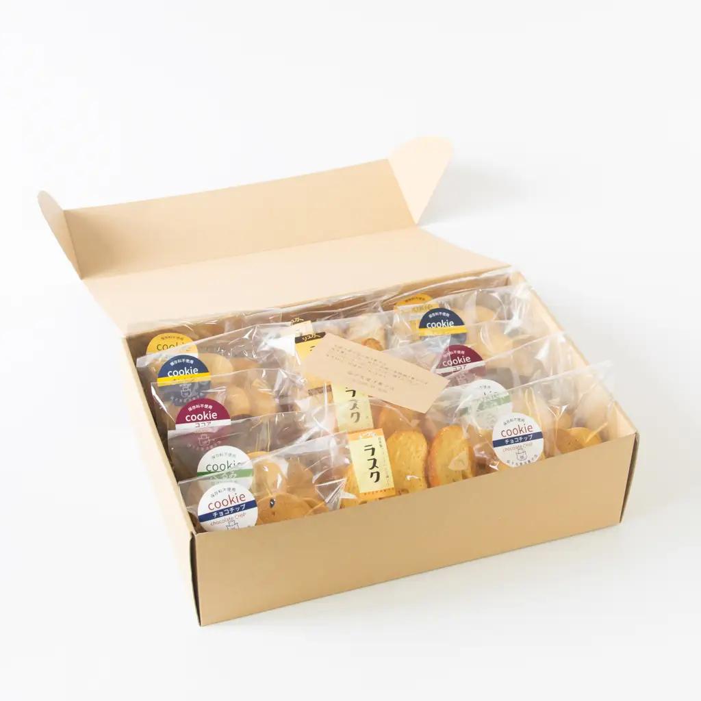 国産バターのみを使用した 焼き菓子詰め合わせ クッキー ラスク 全14袋 AR001