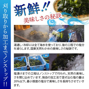 ＼テレビで紹介されました！／ 【選べる容量】便利で嬉しい！国東カットわかめの大漁パック_0005N