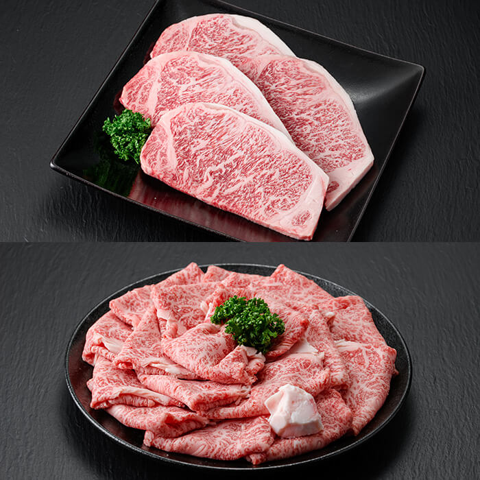 【ふるさと納税】おおいた和牛 贅沢セット (合計1.5kg・ローススライス700g・サーロイン200g×4枚) ロース サーロイン ステーキ ステーキ肉 和牛 牛肉 すき焼き 国産 冷凍【opay013】【まるひで】