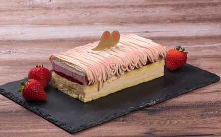 2026年2月発送　ケーキ Strawberry Fields 福岡産 あまおう 苺 モンブランケーキ 配送不可 離島 お菓子 スイーツ 苺のモンブラン デザート おやつ ティータイム 