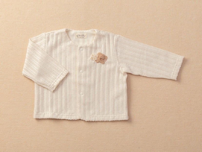 
            カーディガン/手編みモチーフくまTAK102
          