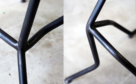 ヒノキのスツール（Novo）60? （Feuerwork）E-mp-A20A