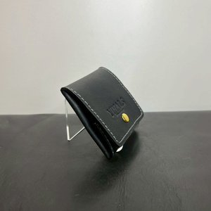 YIHALS ハンドメイド 牛革 コインケース ネイビーブルー《靴屋が手掛ける革製品》 [0659]