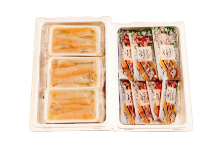 スモークサーモン12～20P(計3kg)＆塩サーモンハラス220g×20P D-09039
