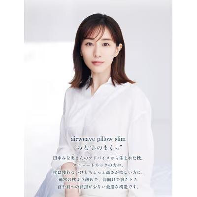 ふるさと納税 幸田町 【3営業日以内に発送】エアウィーヴ ピロースリム“みな実のまくら”×ピローケーススリムセット |  | 02