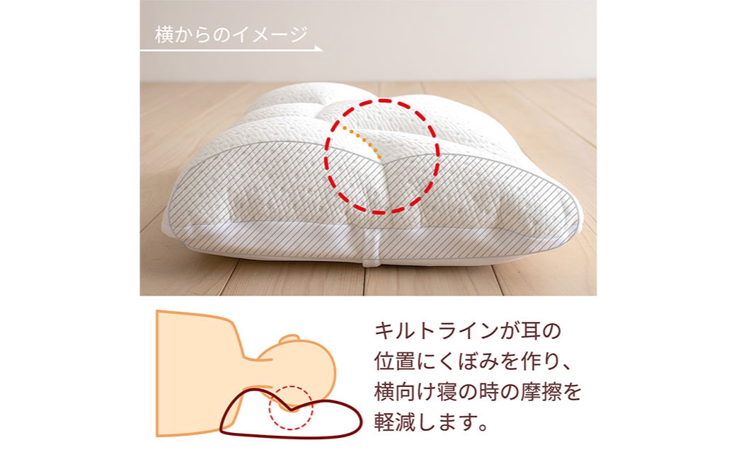 西川 大人サイズ枕 高め