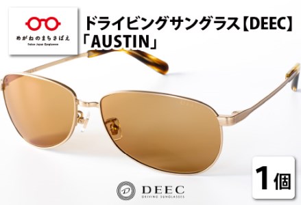 ドライビングサングラス 『DEEC AUSTIN』⑩フレーム／マットゴールド, レンズ／ブラウン