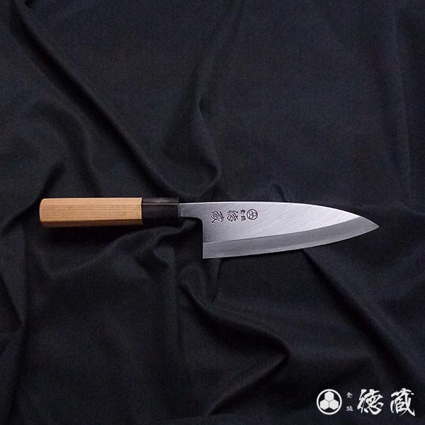 【ふるさと納税】土佐打ち刃物 出刃包丁 150mm 片刃 上白鋼 イチイ八角柄 徳蔵オリジナル 【27020】【グレイジア株式会社】[ATAC100]