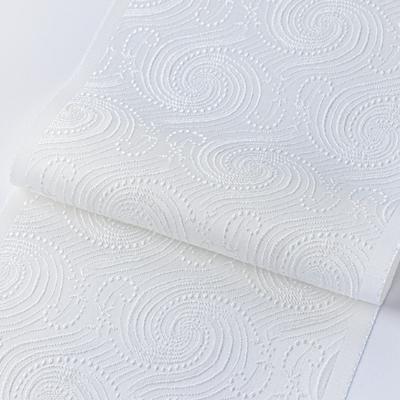 ふるさと納税 与謝野町 ワタマサ　三重織 正絹白半衿(渦水)シルク100%日本製和装小物　丹後ちりめん織元より |  | 03