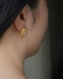 HARIO ピアス モスライン K10［HAA-MSL-P-K10］｜耐熱 ガラス アクセサリー ハリオ ランプワークファクトリー 職人 繊細 フォーマル カジュアル きれいめ おしゃれ 20代 30