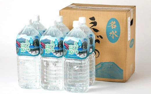 シリカ水 名水 えびの高原 備蓄水(防災 災害 等) 2L 合計12本 6本入×2ケース 飲料水 水 お水 シリカ ペットボトル ミネラルウォーター 常温 天然水 宮崎県 九州 送料無料 保存水 防災