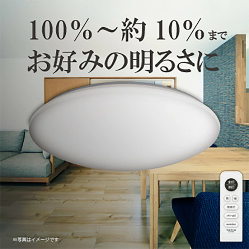 12畳用 LEDリモコンシーリングライト RB12137