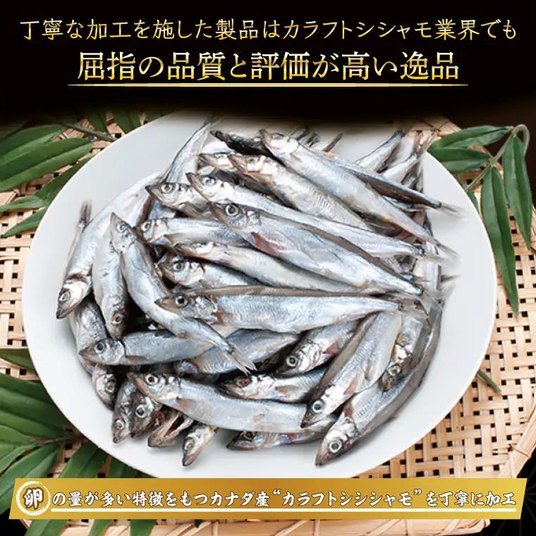 【数量限定！】 子持ち カラフトシシャモ 3kg (500g×6袋) 訳アリ シシャモ ししゃも カラフトししゃも 大洗 規格外 訳あり わけあり 傷_AV011