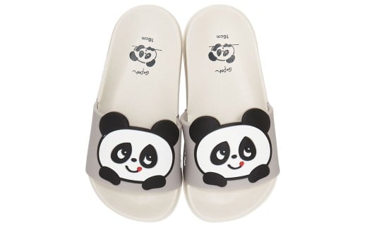 キッズ シャワー サンダル【16.0cm】 子供 こども かわいい 夏 海 ビーチ スケーター skater  ゴパン パンダ パンダ柄 ぱんだ 男の子 女の子【プール 海水浴 子ども キャラクター】 奈良県 奈良市 なら 4-068