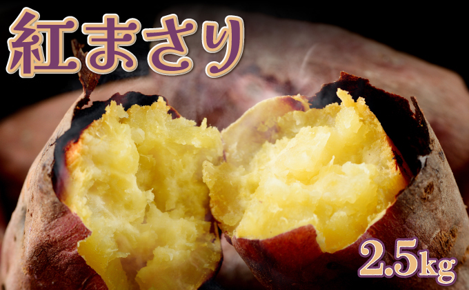 【先行予約】数量限定 掘りたて！あま〜い 新さつまいも 紅まさり 2.5kg 芋 さつま芋 野菜 サツマイモ 焼き芋 甘い スイートポテト 旬 やさい 家庭用