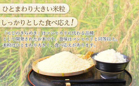 【先行予約】R7年産 白米 にじのきらめき5kg
