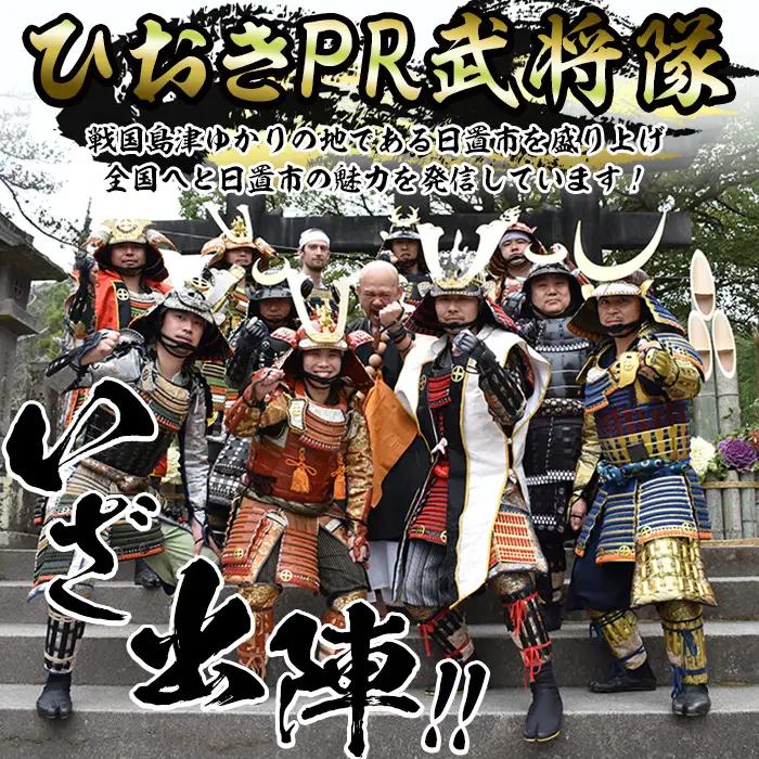 No.1355-B ひおきPR武将隊 イメージ創作胸像鎧 (島津義久公) 大鎧 鎧兜 兜 鎧 かぶと 戦国 戦国時代 戦国大名 歴史 鹿児島 島津 島津家 薩摩 薩摩藩 【剣画堂】