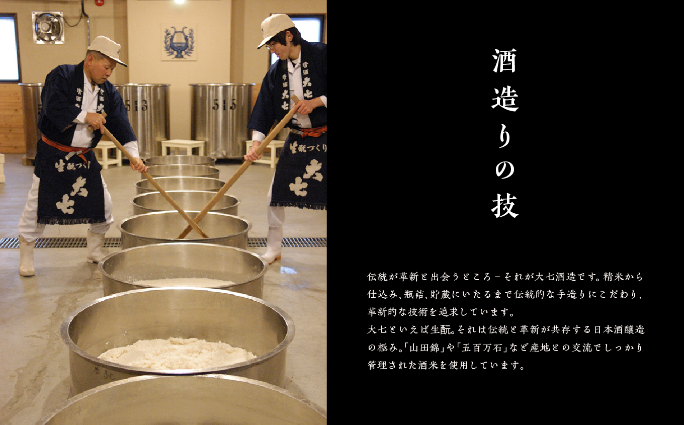 大七酒造「生もと二本松城」720ml×1本 大七 日本酒 酒 アルコール  生もと 酒造 酒蔵 さけ おすすめ お中元 お歳暮 ギフト 送料無料 二本松市 ふくしま 福島県 送料無料【道の駅「安達」智
