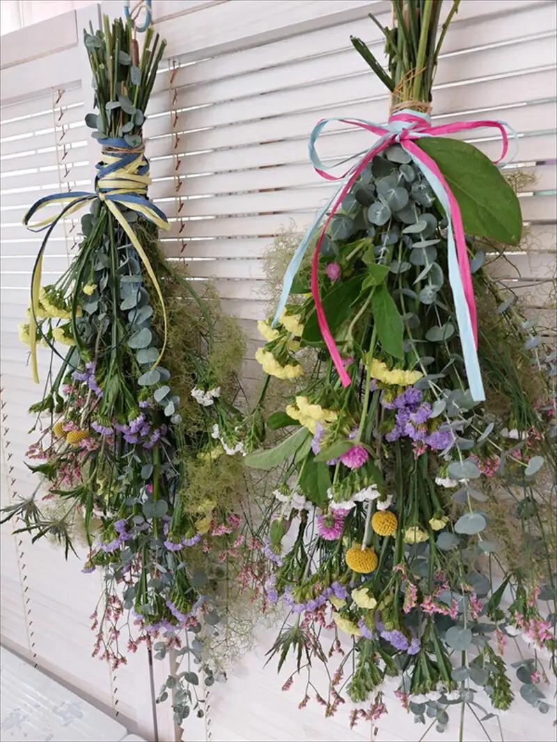生花スワッグ体験レッスン 【 フラワーアレンジメント 体験 チケット 神奈川県 小田原市フラワー アレンジメント 】