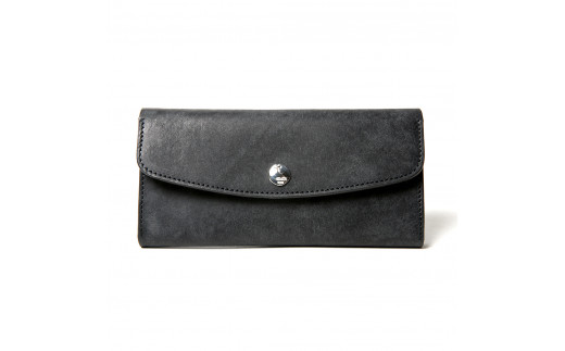 本池秀夫監修 ＭＯＴＯマットバケッタロングウォレット（BLACK）