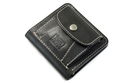 VanNuys オールインワン折り畳みコンパクトウォレット ファッション小物 財布 キャメル ブラック ブラウン 日本製 収納  ビンテージブラック