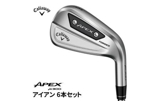 キャロウェイ APEX Ai300 アイアン 6本セット N.S.PRO 750GH neo(S) 