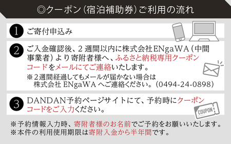 【1日1組限定】サウナ付き一棟貸し宿 DANDAN 宿泊割引券 ＜60,000円＞ | 宿泊券 宿泊券 横瀬町