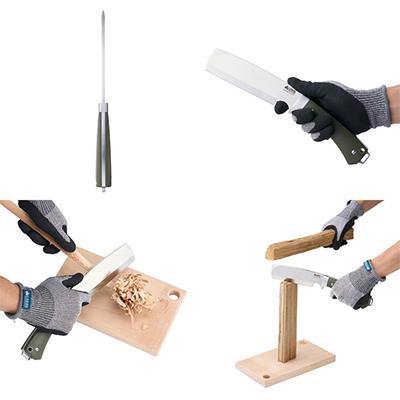 ふるさと納税 城陽市 LOGOS ブッシュクラフト フルタング・ナタ 薪割やアウトドアでの調理でも活躍!　83005021 |  | 02