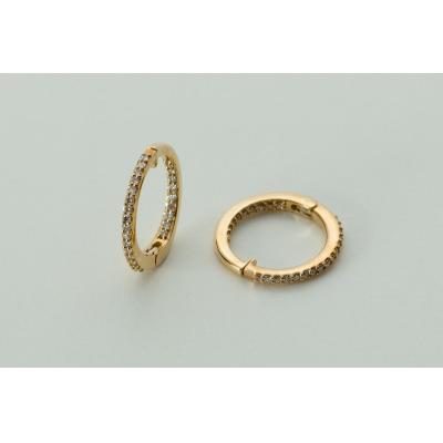 ふるさと納税 甲府市 【ジュエリーの街、山梨県甲府市】ダイア0.50ct K18ピアリング　E4356Y |  | 01