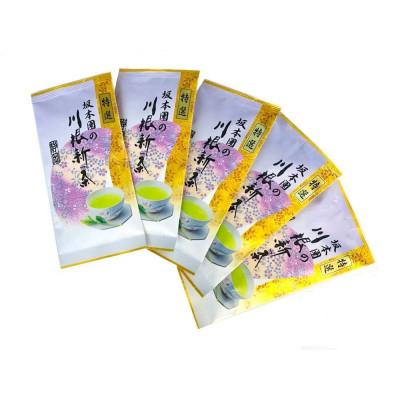 ふるさと納税 川根本町 坂本園の新茶 静岡川根茶　100g×5本【5月中旬〜6月末発送】 |  | 01