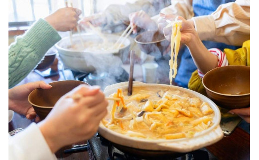 
郷土料理ほうとう作り体験参加チケット（5-12歳以上 1名様分）
