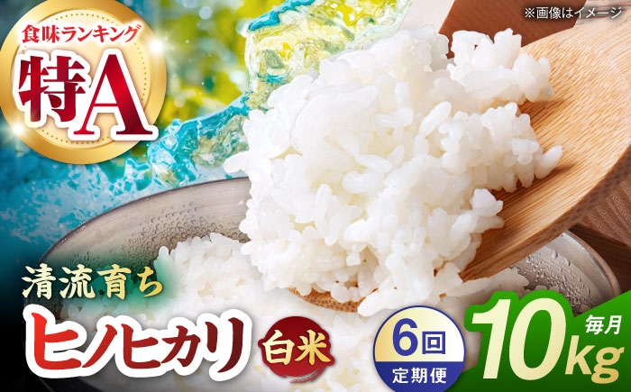 
                  【先行予約】【6回定期便】山鹿市産 ヒノヒカリ 白米  10kg 【奥村果実園】 [ZFK015]
                