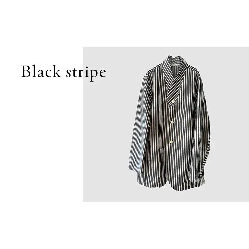 TULIP EN MENSEN　『LINDERA JACKET[Unisex]』 Blackstripe