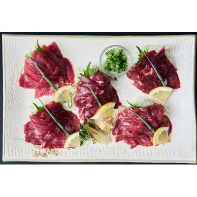 ふるさと納税 御船町 菅乃屋馬刺しモモスライス40g×5P(御船町) |  | 03