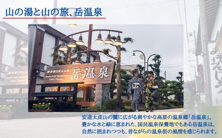 岳温泉地域クーポン券【岳温泉観光協会】