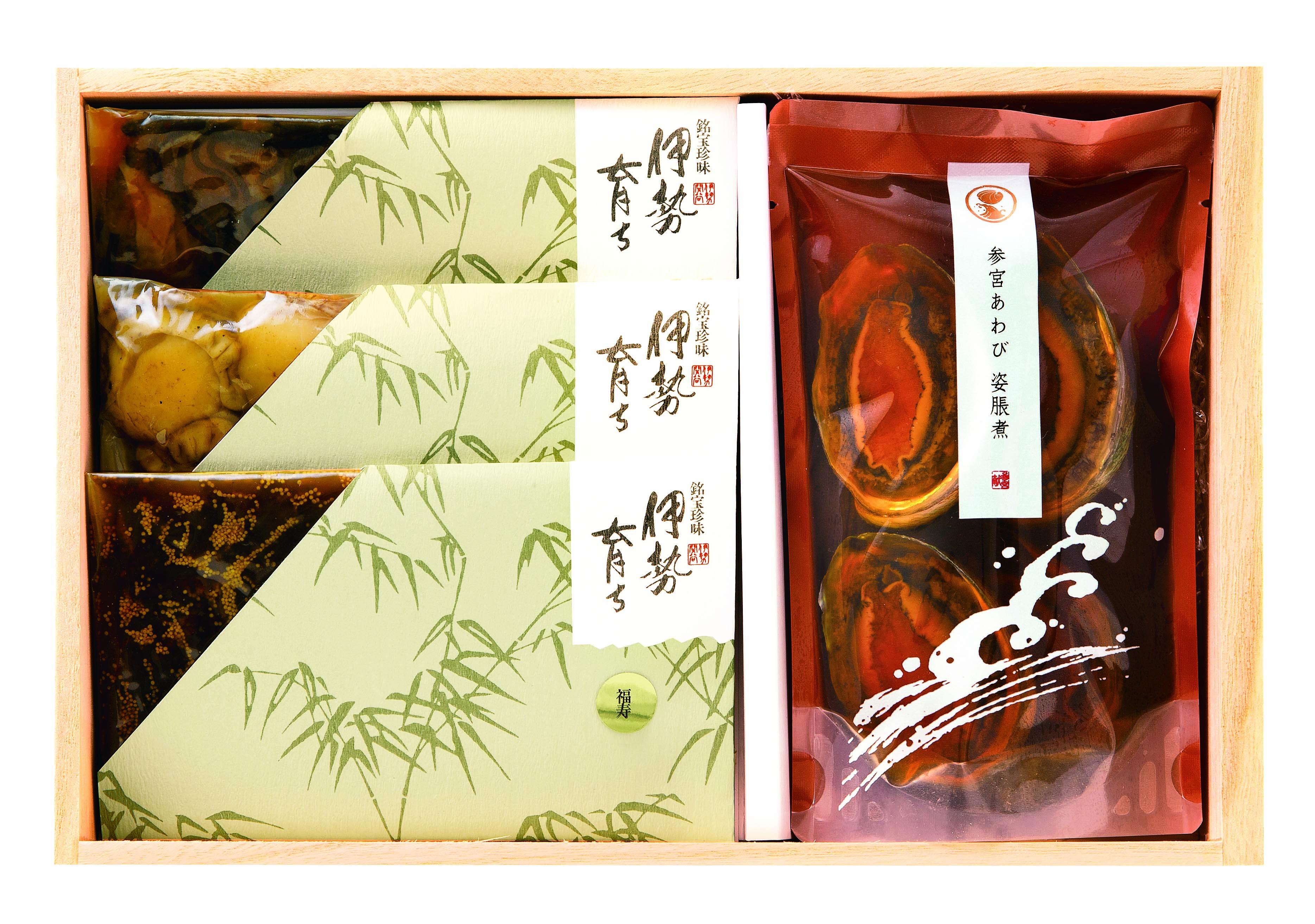 【ふるさと納税】1767　〈伊勢せきや〉御食つくに　楓　アワビ 貝 ギフト 帆立 佃煮 ごはんのお供 子持しぐれ お茶漬け