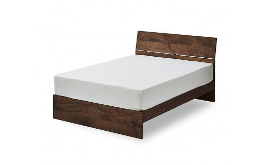 
            ベッドフレーム　ケイチョウ　ダブル／ウォールナット
          