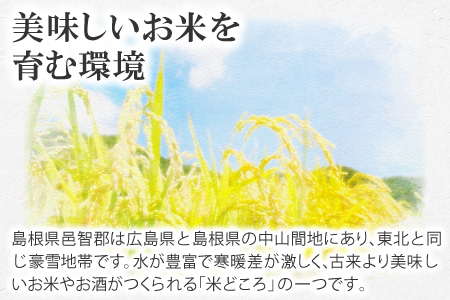 【令和5年産】石見地方 邑智郡 美郷町産 コシヒカリ 10kg