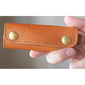 栃木レザー使用｜バッグの本革持ち手カバー 2個セット｜Handle cover｜キャメル｜minca（全7色）