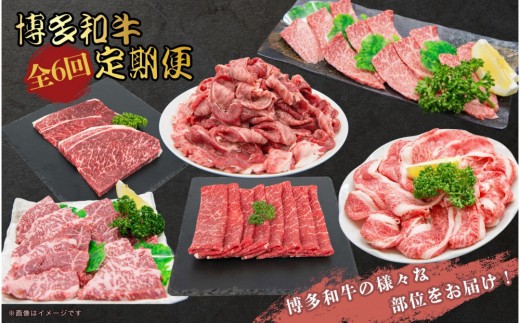 博多和牛 厳選定期便全6回