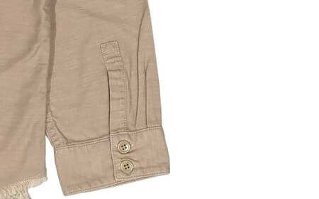 【SIZE:FREE】T-ASSACレディースミリタリーシャツ「MILITARY SH / BEIGE」