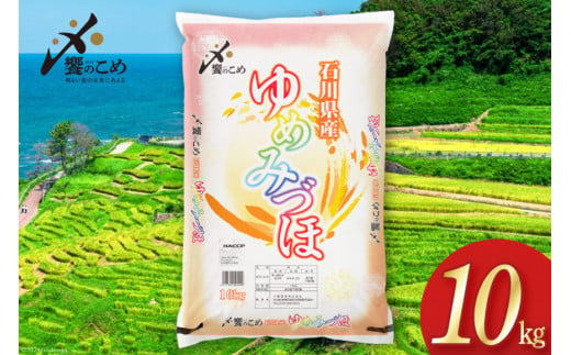 【期間限定発送】 米 令和6年 ゆめみづほ 精米 10kg [中橋商事 石川県 宝達志水町 38600962] お米 コメ 白米 ごはん 美味しい 石川