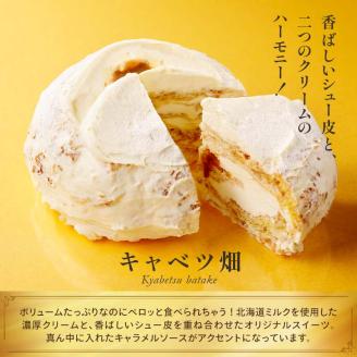 【期間限定！寄附額改定↓！】北海道 釧路発 大人気 スイーツ セット キャベツ畑＋デニッシュパンブリン _F4F-4287