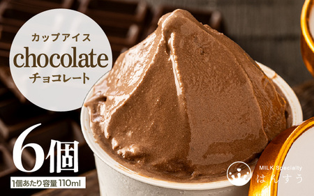 はんすうカップアイス チョコレート アイスクリーム スイーツ [A-21505]