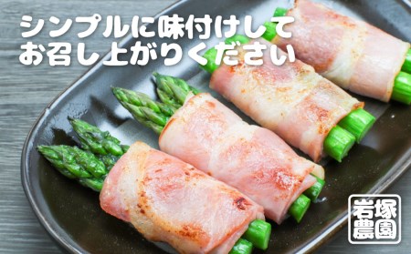 《先行予約》【2024年5月上旬～8月末発送】飛騨産アスパラガス Lサイズ 2kg 岩塚農園 春 夏 野菜 BBQ[Q568] syun70