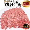 【ふるさと納税】宮崎牛 特上カルビ (三角バラ) 焼肉用 150g×4パック 合計600g 牛 肉 牛肉 焼肉 焼き肉 和牛 ビーフ 赤身 霜降り BBQ カルビ カルビ焼肉 国産 国産肉 料理 アレンジ お祝い 内祝い プレゼント 贈り物 ギフト アウトドア キャンプ 宮崎県 宮崎市 送料無料