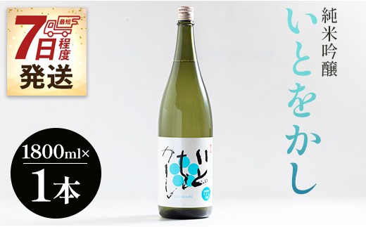 高木酒造 白ワインのようなお酒！純米吟醸いとをかし生酒一升瓶1800ml×１本