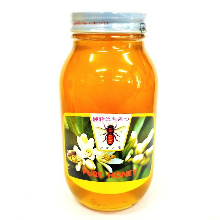 【ふるさと納税】純粋 みかんはちみつ 1.2kg or 2.4kg 和歌山県 有田川町産 | ハニー 蜂蜜 食品 人気 おすすめ 送料無料