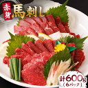 【ふるさと納税】赤身馬刺し 計600g（6pc）＋タレ大 馬刺し 100g×6パック 専用タレ付き 馬肉 桜肉 馬 肉 ヘルシー 赤身 便利 小分け タレ付き 真空パック 冷凍 生食 肉食 刺身 九州 熊本県 特産品 山鹿 小分け おつまみ 送料無料【馬刺しの郷 民守】[ZBL005]